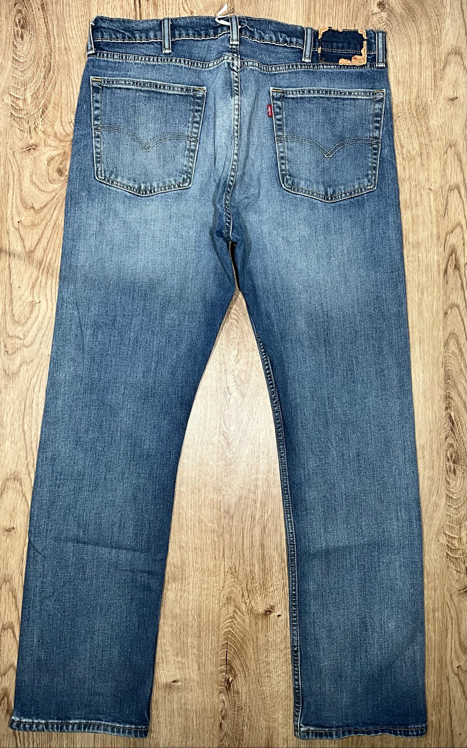 Jean Levi's Corte Recto W38 L32 Vintage 99% Algodón Azul lvh 256 – photo 7